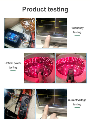 810nm Led Light Helmet Intercranial Photobiomodulation โรคประสาท