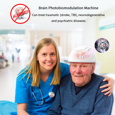 PDT Photobiomodulation Brain Helmet 810nm อุปกรณ์บำบัดสมอง